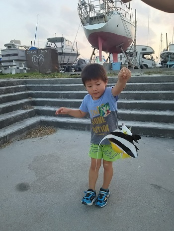 熱帯魚釣り&BBQ!